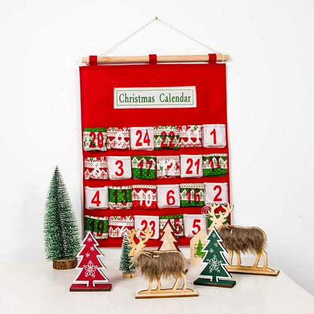 Advent Calendar Advent Calendar XXL Christmas Tree Advent Calendar bag